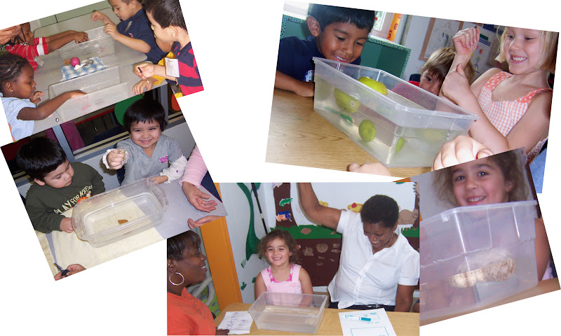 Scientists have fun testing for buoyancy.
